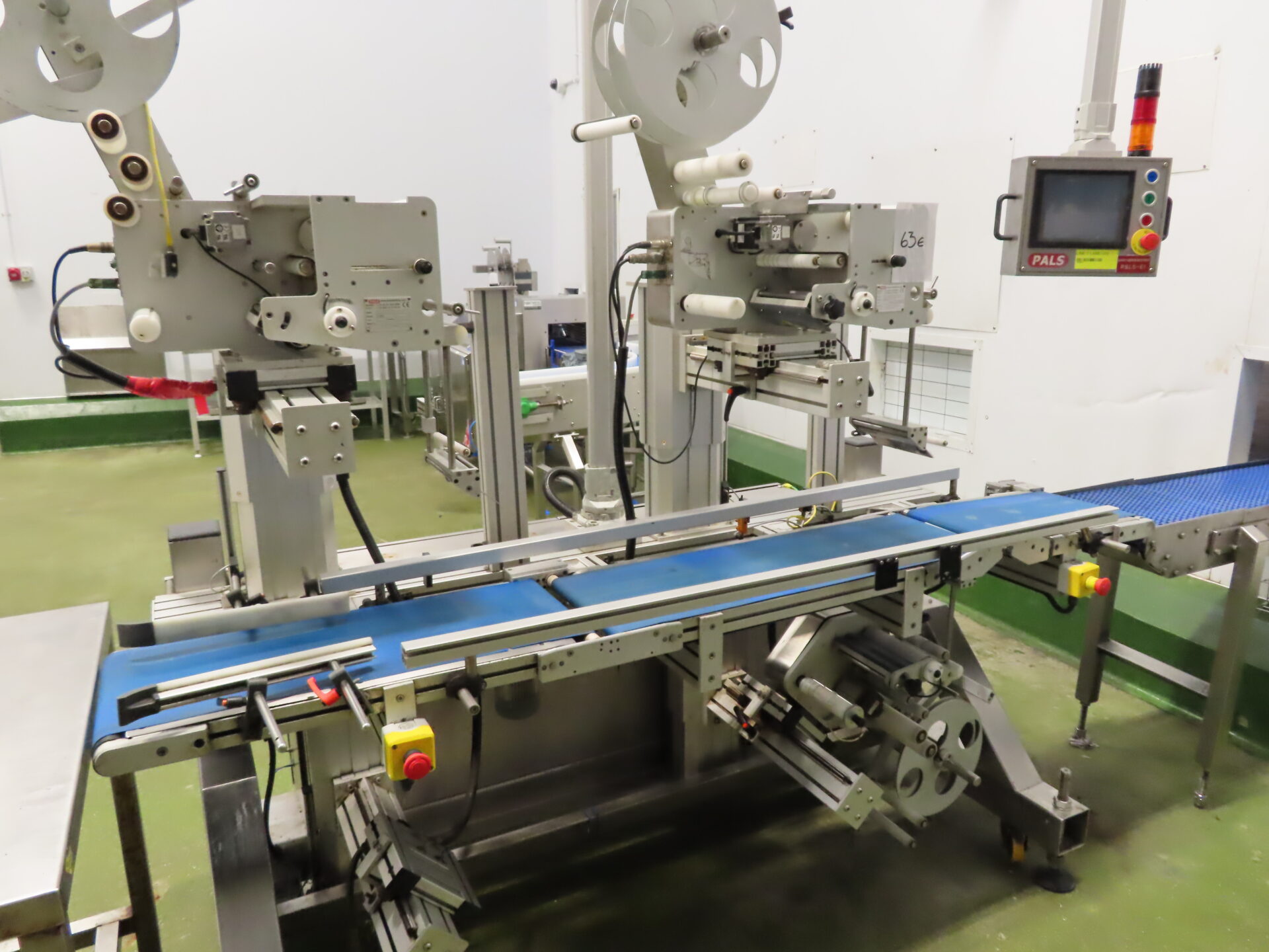 PALS 2 top, 1 bottom labeller